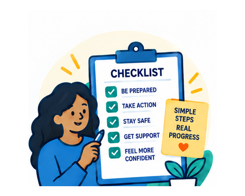 One-page checklists
