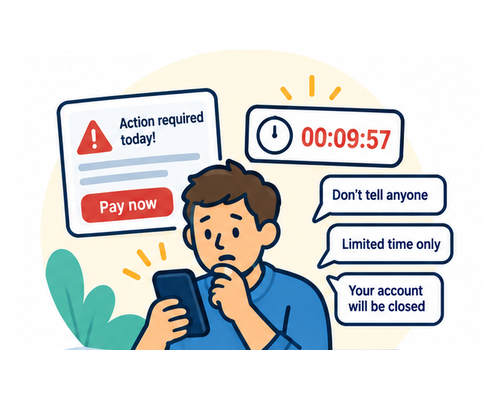 Urgency and pressure